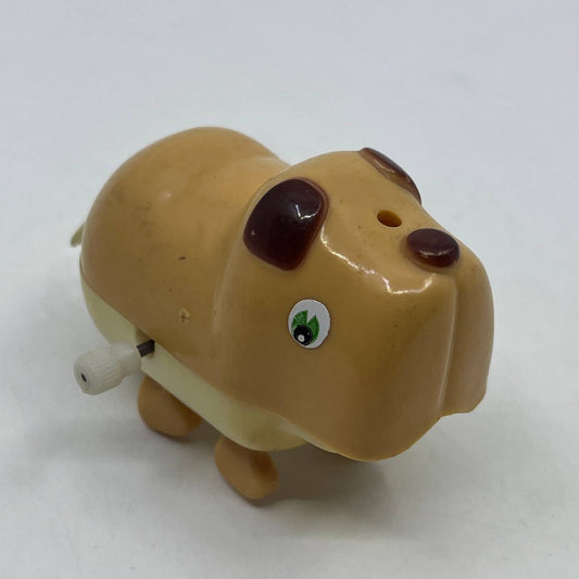 1981 Bandai Wind Up Splashies Swimming Dog Singapore WORKS 2" TH7