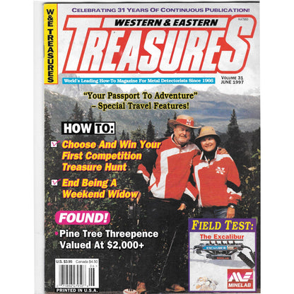 Western & Eastern Treasures Magazine - Treasure Hunting June 1997 M6