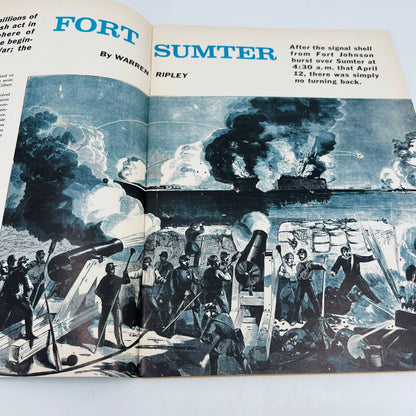 Vintage Civil War Times Illustrated April 1970 Fort Sumter