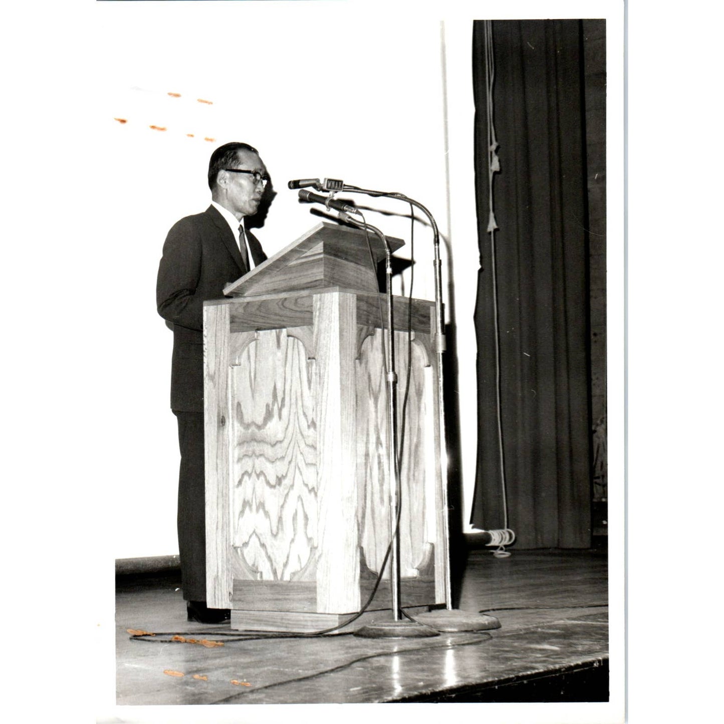 Hyung Chul Kim Korean Ambassador Yankton Convocation 1967 Original Photo TK1-P5
