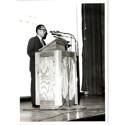 Hyung Chul Kim Korean Ambassador Yankton Convocation 1967 Original Photo TK1-P5
