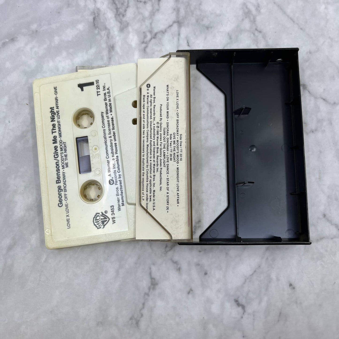 Vintage Give Me The Night George Benson Jazz Album Cassette Tape  TJ2-7