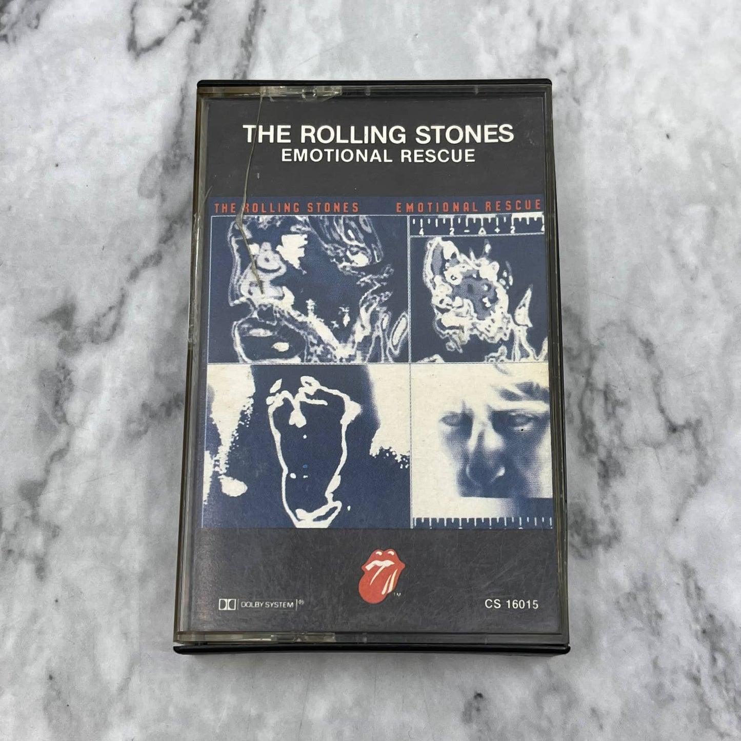 The Rolling Stones - Emotional Rescue Cassette Tape TD9-65