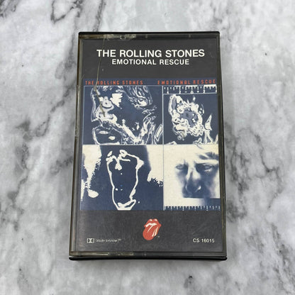 The Rolling Stones - Emotional Rescue Cassette Tape TD9-65