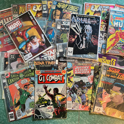 Huge Collection LOADED Long Box Lot of Comics: DC Marvel Indy CGC Graded
