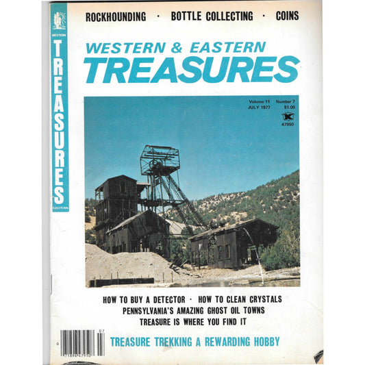 Western & Eastern Treasures Magazine - Gold Metal Detecting July 1977 M3