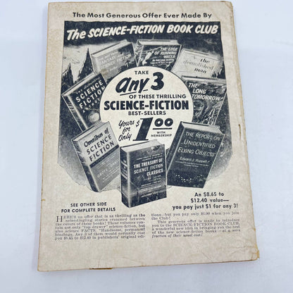 1957 August Fantastic Universe Science Fiction Magazine UFO - Friend or Foe TF3