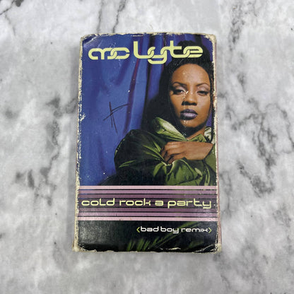 MC Lyte-Cold Rock A Party Cassette Tape Single TJ4
