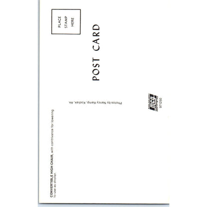 Convertible High Chair to Stroller Original Postcard PB7