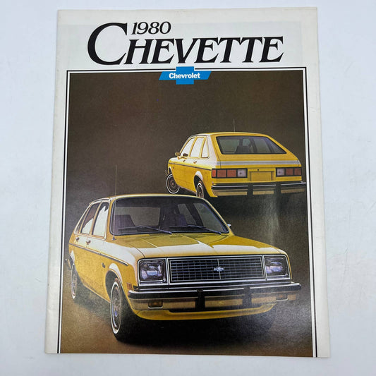 1980 Chevy Chevette Original Dealer New Car Showroom Brochure TH8
