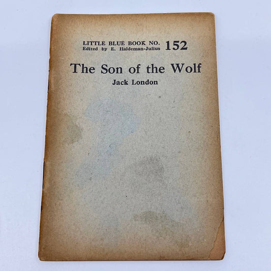 c1920 Little Blue Book No. 152 The Son of the Wolf Jack London SD3