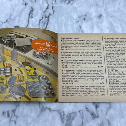 1960s Unusual Old World and American Recipes by Nordic Ware Cookbook TJ4