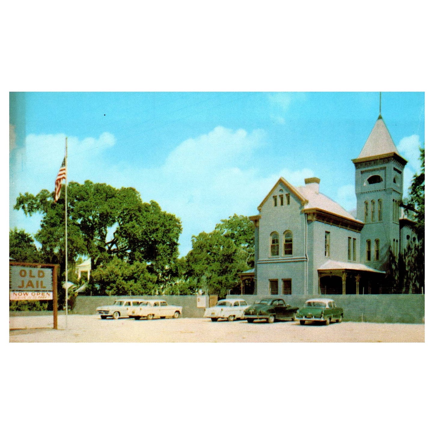 Vintage Postcard - Old Jail, St. Augustine Florida AD9