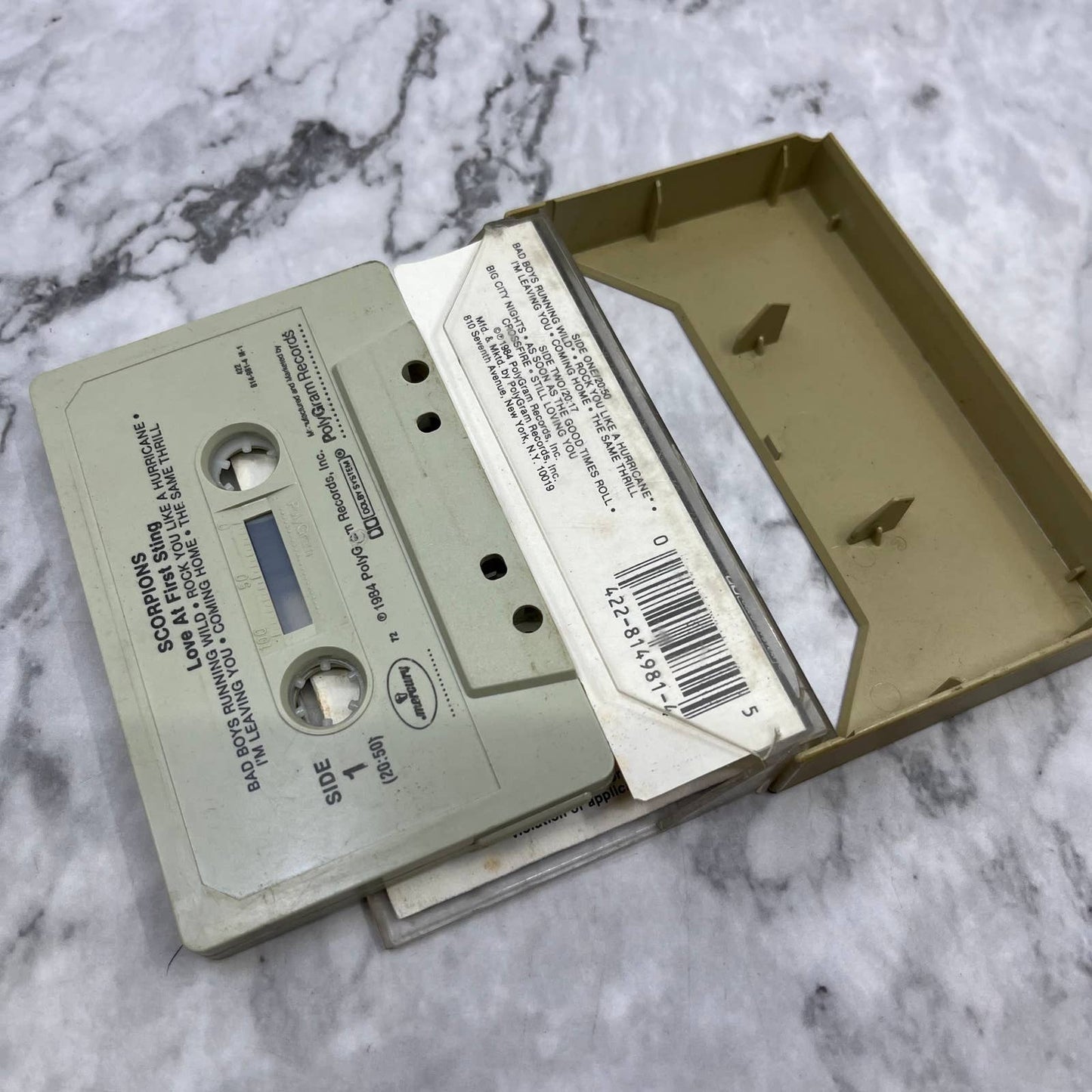 Scorpions - Love at First Sting Cassette Tape TD9-62