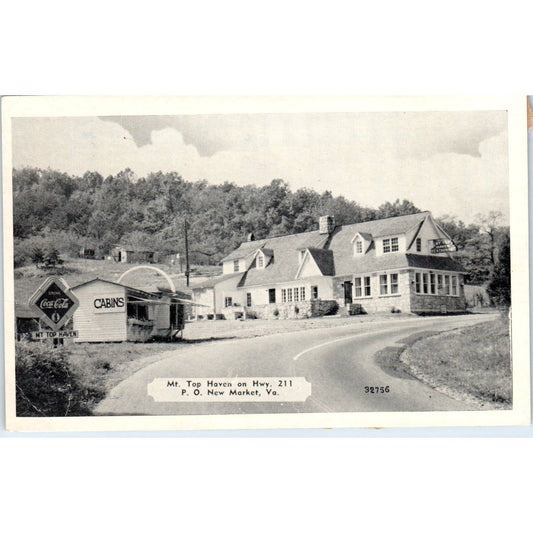 Mount Top Haven New Market Virginia Original Postcard TK1-20