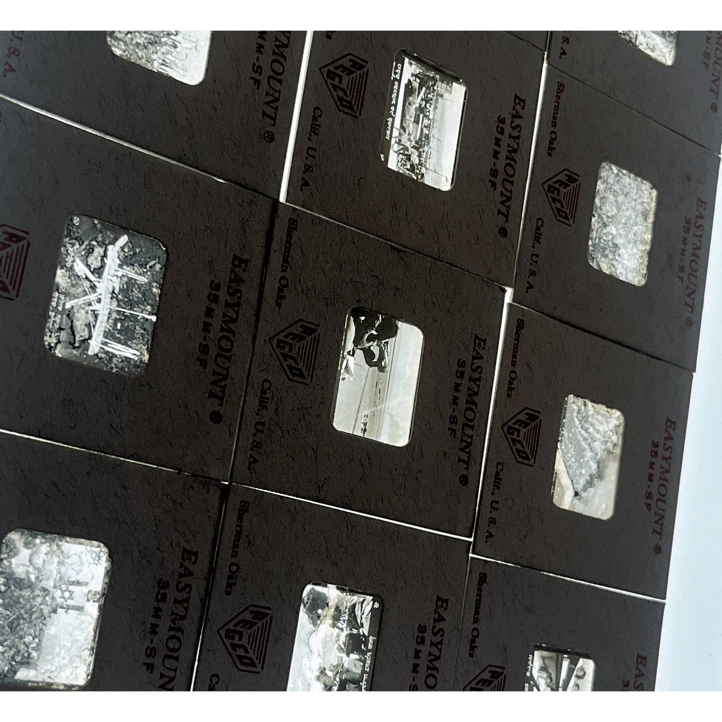 1950s Israel Views Lot of 12 Easymount 2x2 Travel Slides TK2-S-6