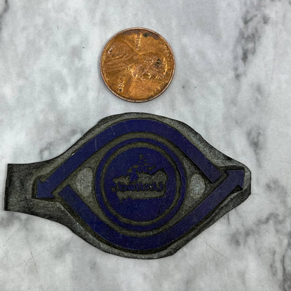 Vintage Printing Letterpress Printers Block Plate United Logo TJ59