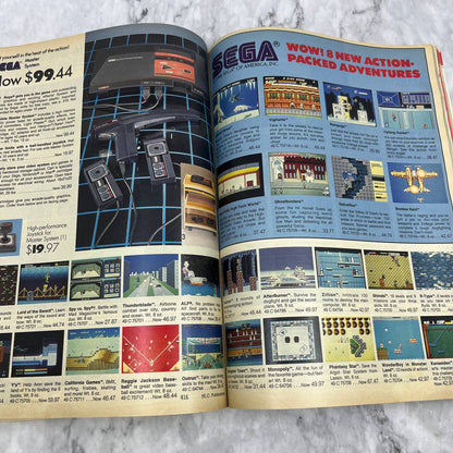 Sears Wish Book 1989 Christmas Catalog Barbie, Star Wars, Lego Nintendo S4
