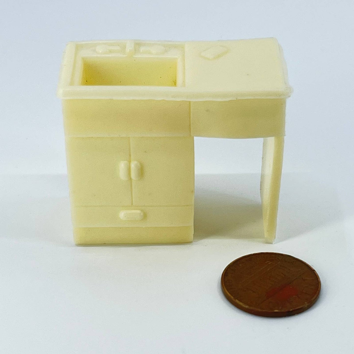 Vintage Superior Toys Dollhouse Furniture White Sink SD1