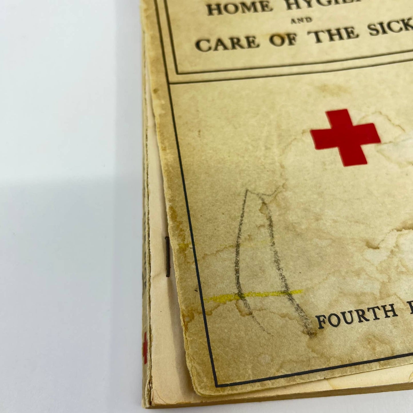 1933 American Red Cross Book Home Hygiene & Care Of The Sick 4th Ed TE5