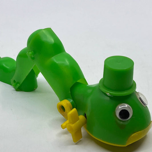 1970s Vintage Wind Up Caterpillar Inch Worm Emson Hong Kong WORKS TH9