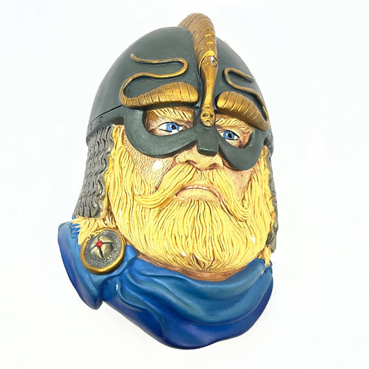 Vintage Bossons Chalkware Head Olaf Tryggvasson Viking TC8