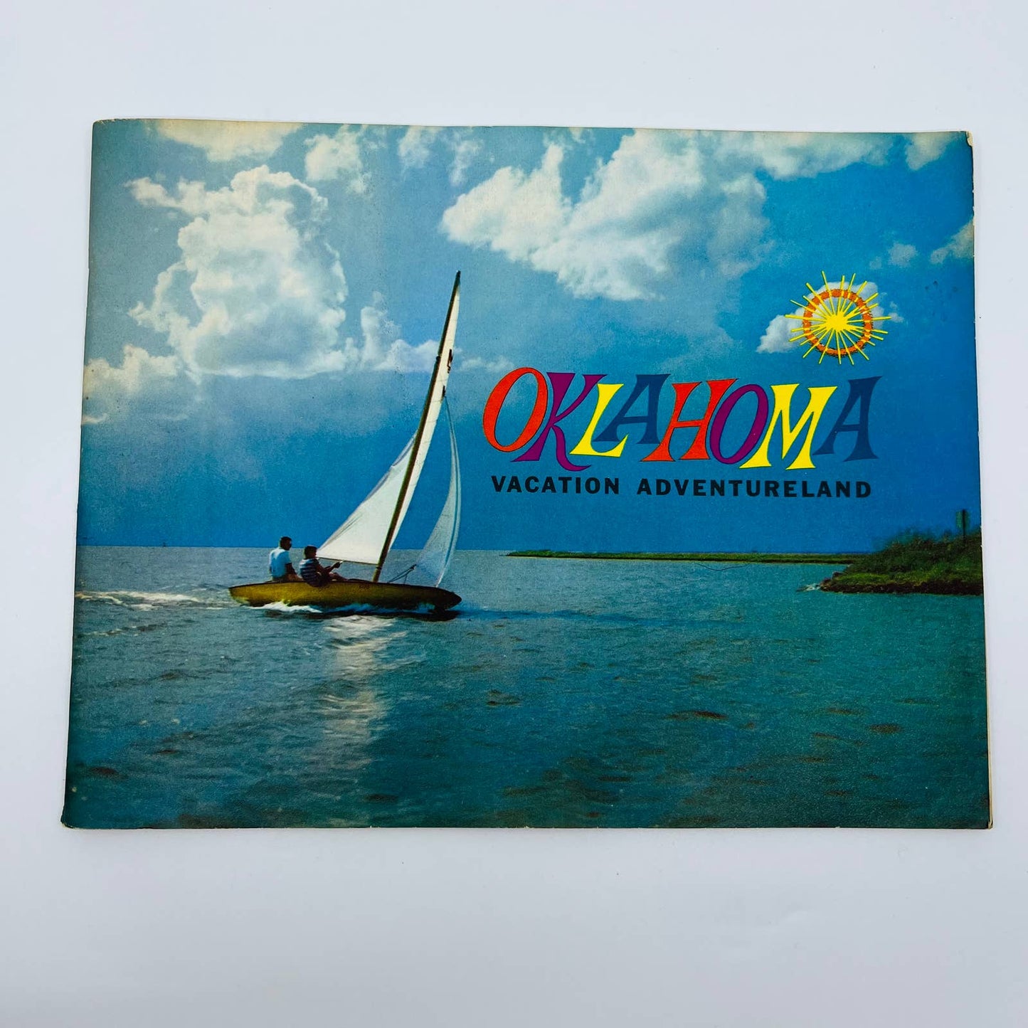 1950s Oklahoma Vacation Adventureland Lithographed Travel Booklet  BA1