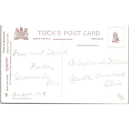 Old Pete a Well Known Maxman Raphael Tuck Oilette Original Postcard TK1-P13