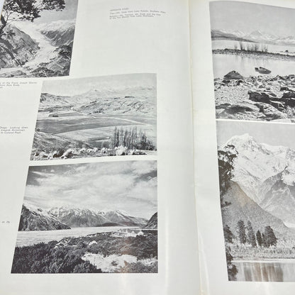 Vintage Souvenir viewbook  NEW ZEALAND 1930s-40s Auckland Christchurch V43-4