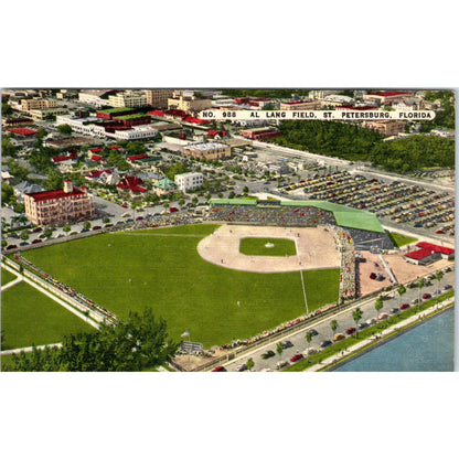 Al Lang Field Tampa Bay St. Louis Cardinals Training Baseball Postcard TK1-23