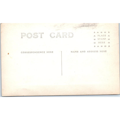 Little Boy Riding Hobby Horse Original RPPC Real Photo Postcard PB1