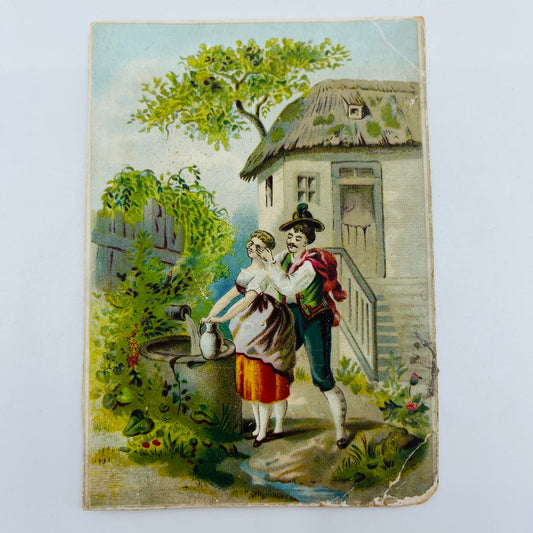 1880s Victorian Trade Card J Bacon & Sons Great Carpet House Louisville AH9-M8