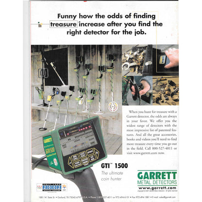 Western & Eastern Treasures Magazine - Treasure Hunting Dec 2001 M6