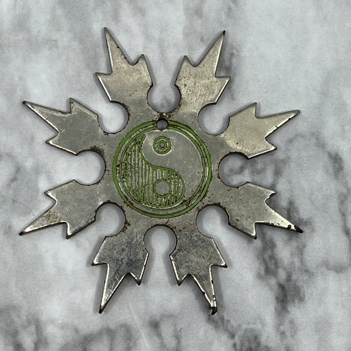1980 Yin Yang Alan Lee Grand Master Shuriken Throwing Star SA2