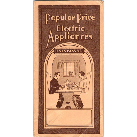 1920s Popular Price Electric Appliances Universal Landers Frary & Clark B6