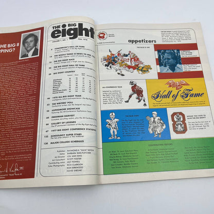 1978 Big Eight Football Magazine Tom Sorley Nebraska Cornhuskers TH7