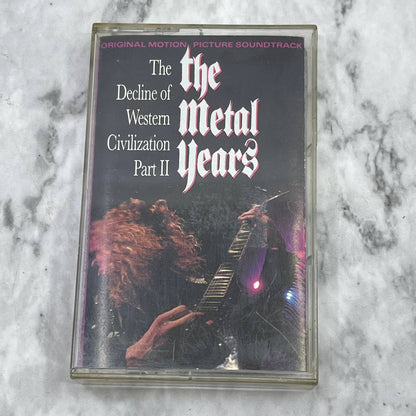 The Decline Of Western Civilization Part 2 Metal Years Cassette Tape TJ6-82