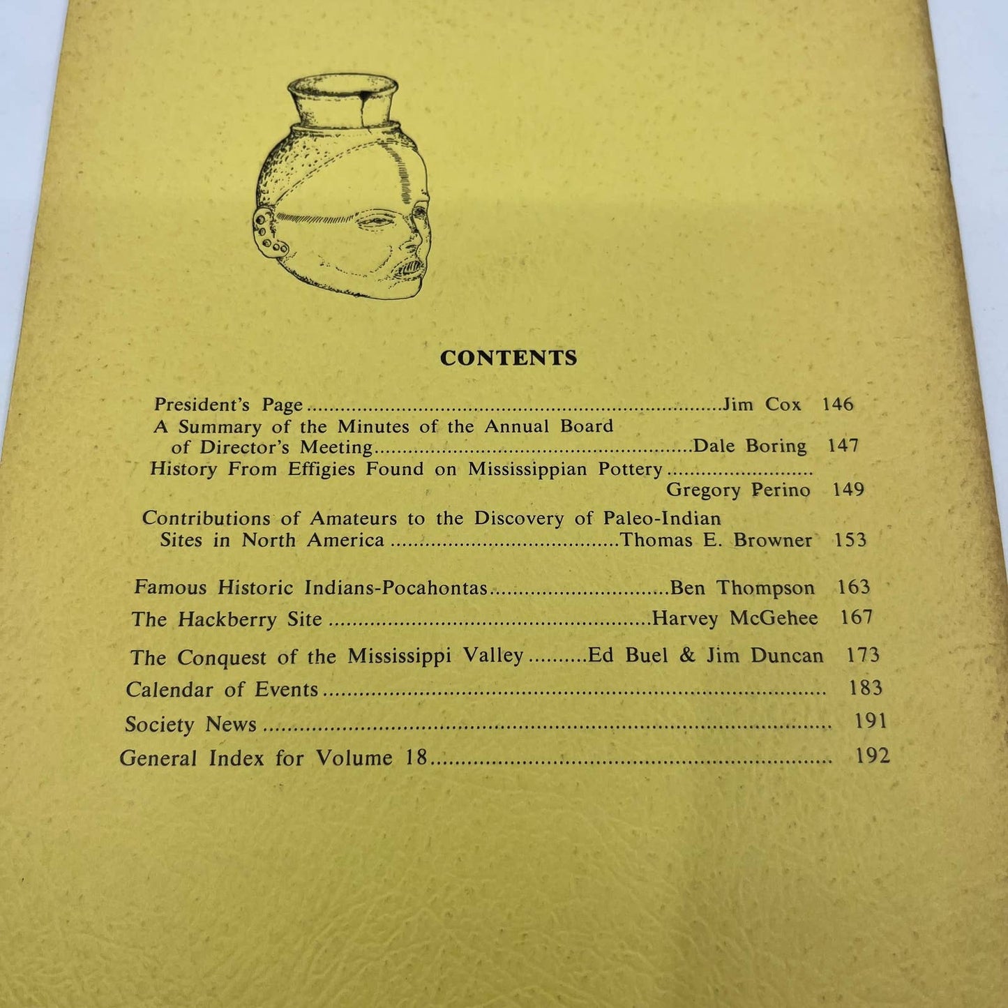 1971 Oct - Central States Archaeological Journal Volume 18 Number 4 TH8