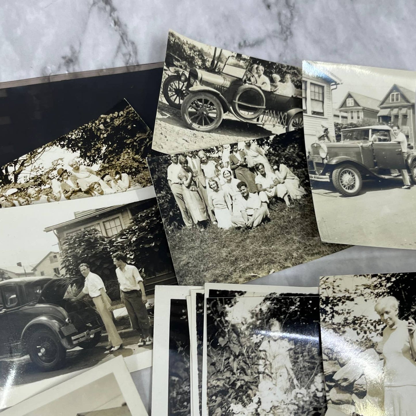 1932 Collection of Photos NJ & CT Trip Herbert Roehler Miriam Sarles TJ9-PG6