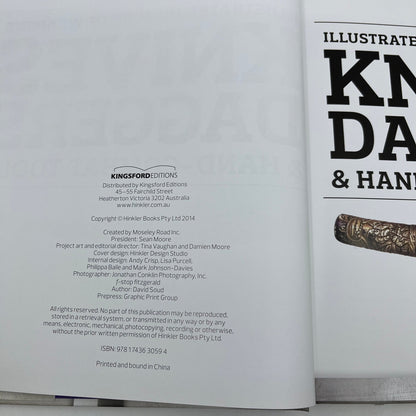 The Illustrated History of Weapons, Knives, Daggers & Hand-Combat Tools TI6