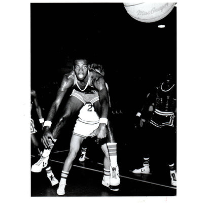 1982 Press Photo Basketball Gibbs Gladiators Alfred Desaw 8x10" AD3