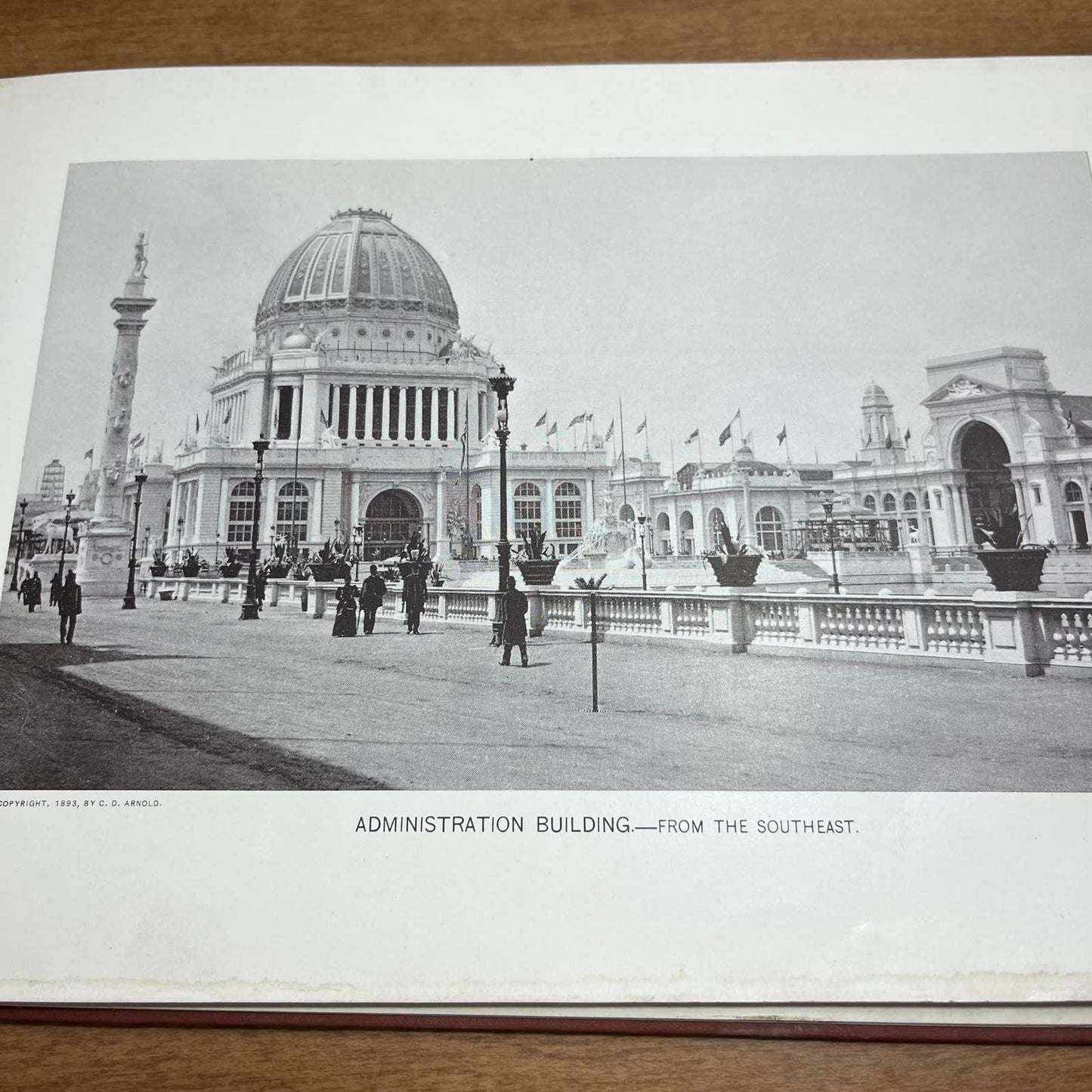 1893 World's Columbian Exposition Portfolio of Views Weltausstellung Chicago A9