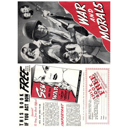 1940s WWII Leaflet War and Morals / Sex and the War SF3-5