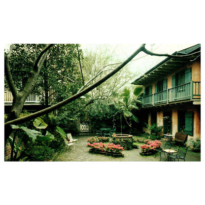Vintage Postcard - Patio of Maison De Ville Hotel Toulouse St. New Orleans TJ7-1