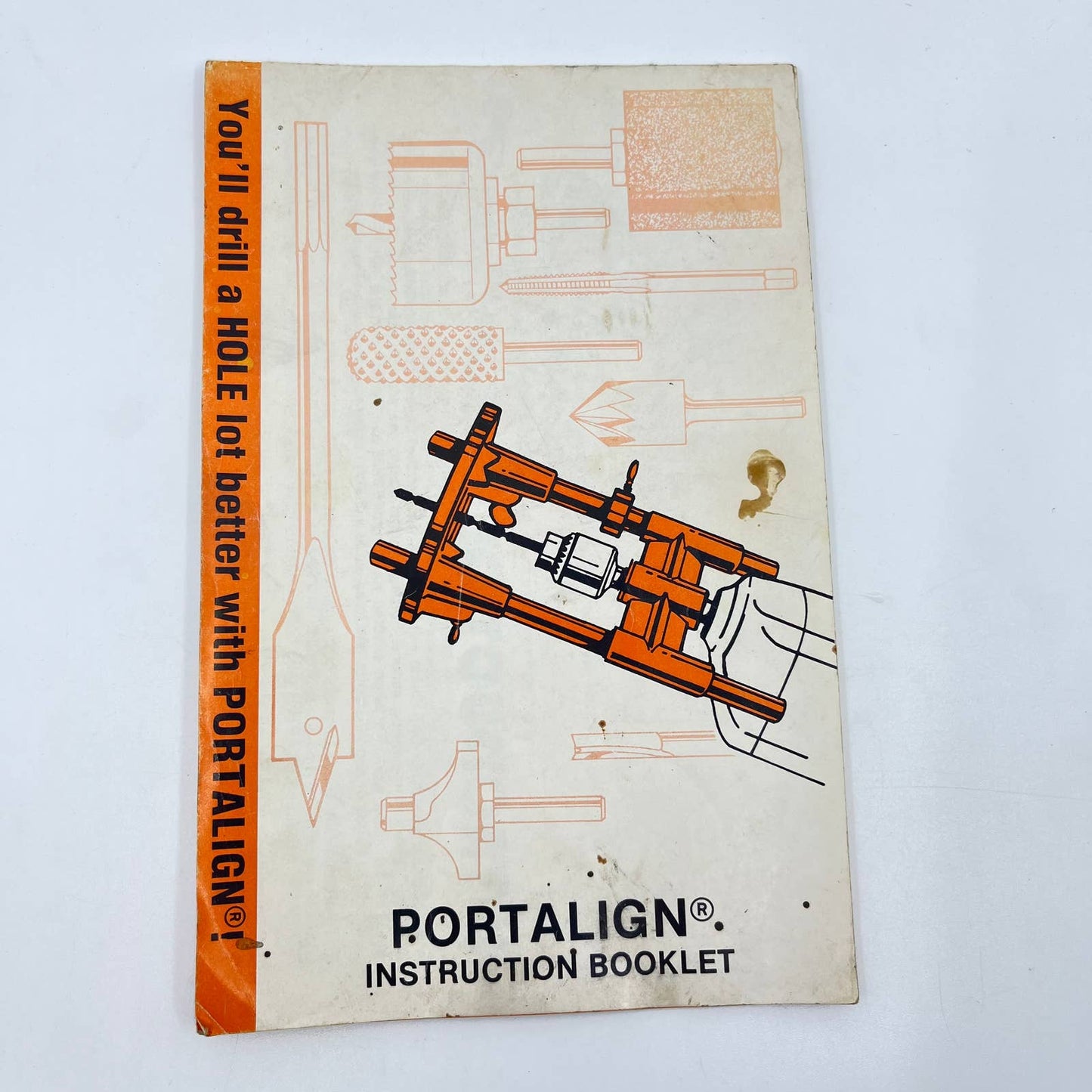 Vintage Portalign Precision Drill Guide Instruction Booklet D7