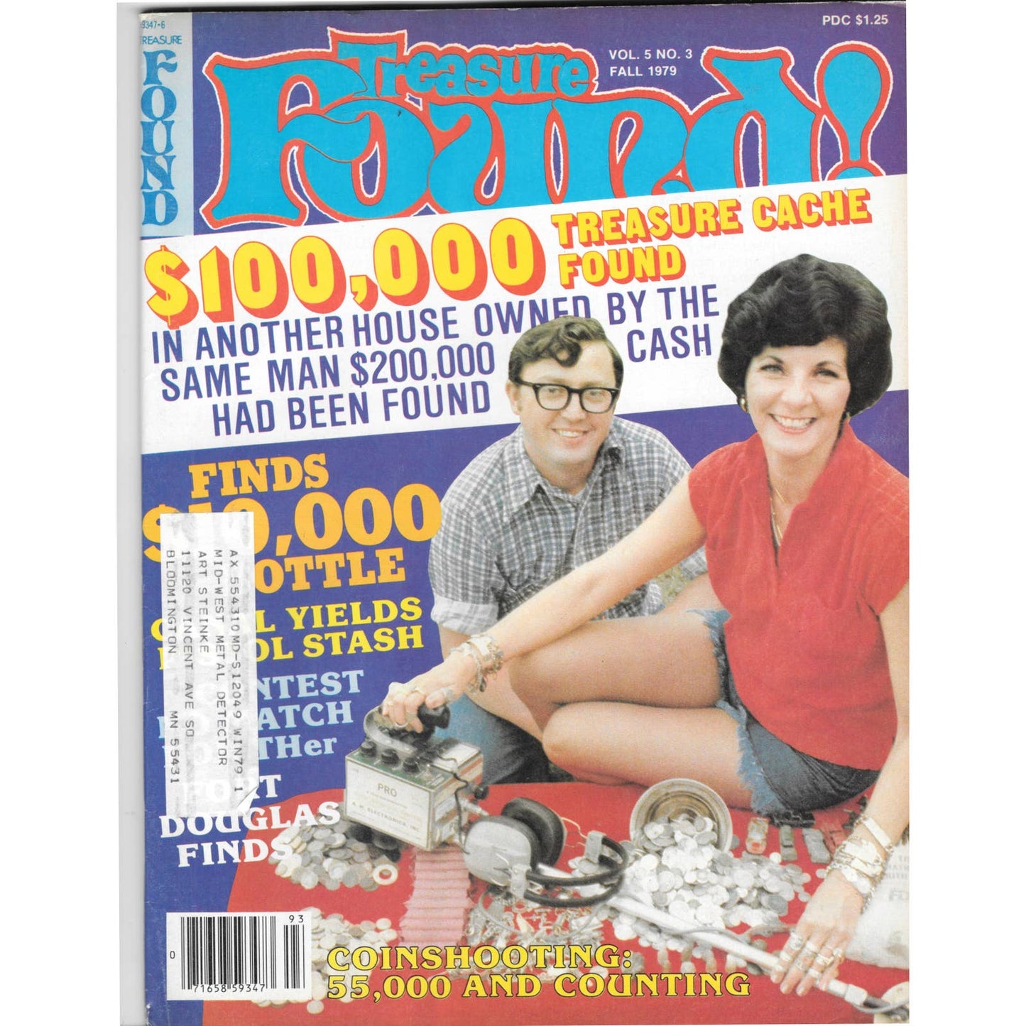 Treasure Found Magazine - Treasure Hunting Gold Metal Detecting Fall 1979 M4