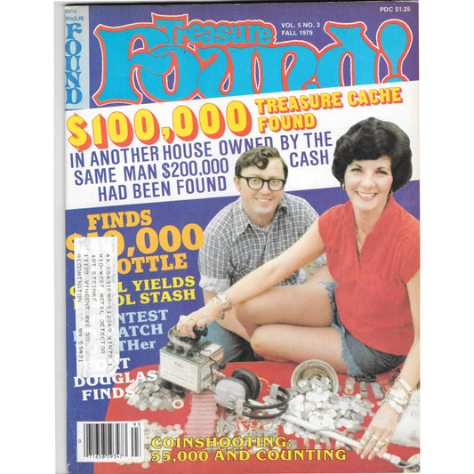 Treasure Found Magazine - Treasure Hunting Gold Metal Detecting Fall 1979 M4