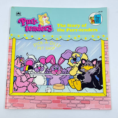 1988 Purr-tenders The Story of Purr-tenders   #11735 A Golden Look-Look Book TE1