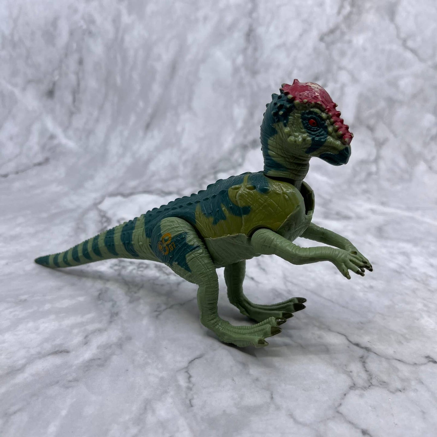 1997 Vintage Hasbro Jurassic Park Lost World JP07 Pachycephalosaurus Figure TJ3