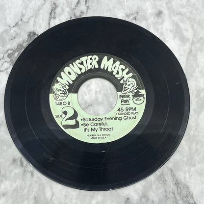 Monster Mash 45rpm 7" On Peter Pan Saturday Evening Ghost Be Careful TJ4